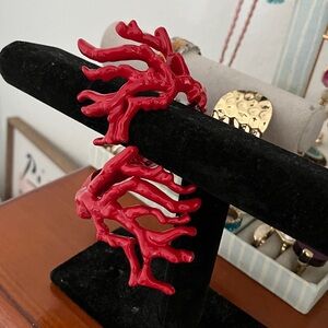 Zara Miro’s Coral Abstraction Bracelet-Bold And Unique.  Wore only once.